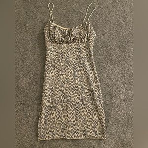 Urban Outfitters stripe patterned dress